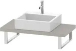 Duravit DuraStyle Konsole Compact 80 x 48 x 4,5 cm mit 1 Ausschnitt, Badm&ouml;bel,