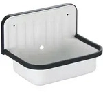 LAUFEN CLASSICS Aufgussbecken 50,8 x 35 cm, mit &Uuml;berlauf, Badkeramik,