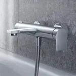 Duravit Tulum Einhebel-Wannenmischer, Aufputz TU5230000010, Badarmaturen, chrom