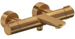 Duravit Wave Wannenthermostat Aufputz, Badarmaturen, bronze geb&uuml;rstet
