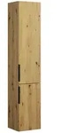burgbad Eqio Hochschrank 35 x 32 x 176 cm Rechts, mit Griffleiste G0252, Badm&ouml;bel,