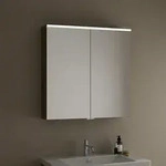 burgbad Eqio Spiegelschrank mit LED-Aufsatzleuchte 80 cm SPGS080-F2009,...