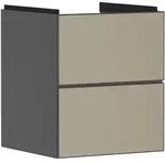 hansgrohe Xevolos E Waschtischunterschrank 48 x 55,5 cm mit 2 Schubk&auml;sten,