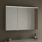 burgbad Eqio Spiegelschrank mit LED-Aufsatzleuchte 120 cm Links SPGS120-L-F2009,