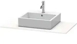 Duravit XSquare Konsole 100 cm, mit einem Ausschnitt, Badm&ouml;bel, XS060E02222, wei&szlig;