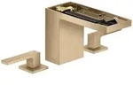 AXOR MyEdition 3-Loch Waschtischarmatur 110 mit Push-Open Ablaufgarnitur ohne Platte,