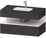 Duravit Collection One Einbauwaschtisch mit Konsolenwaschtischunterbau 100 x 60 cm, 1