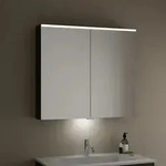 burgbad Eqio Spiegelschrank mit LED-Aufsatzleuchte und...