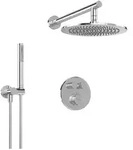 Villeroy & Boch Universal Duschsystem mit Thermostat und runder Kopfbrause,