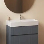 Ideal Standard Extra Waschtisch 81,5 cm, 1 Hahnloch mit &Uuml;berlauf, Badkeramik, wei&szlig;