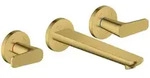 AXOR Citterio C Unterputz 3-Loch Waschtischarmatur, Ausladung 19,3 cm, Badarmaturen,