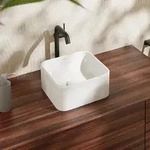 hansgrohe Xuniva Q Aufsatzwaschtisch 30 x 30 cm, ohne Hahnloch, ohne &Uuml;berlauf,...