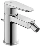 Duravit B.1 Einhebel-Bidetmischer mit Zugstangen-Ablaufgarnitur, Badarmaturen,