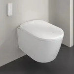 Villeroy & Boch ViClean Dusch-WC Supreo CeramicPlus, Badkeramik, wei&szlig; alpin