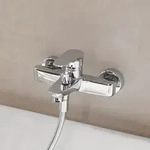 Duravit B.1 Einhebel-Wannenmischer Aufputz, Badarmaturen, B15230000010, chrom