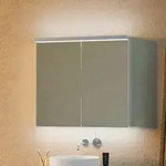 Schneider BORDO TW Spiegelschrank ALU1 80/2/TW 79,5 x 73,1 cm, CH, Badm&ouml;bel,...