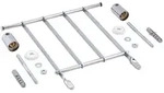 Duravit Klapprost, Badkeramik, 0050011000, chrom