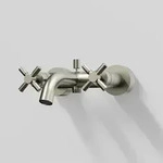 Steinberg Serie 250 Wannenarmatur Aufputz, Badarmaturen, 250 1100 BN, brushed nickel