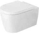 Duravit ME by Starck Wand-WC verdeckte Befestigung, geschlossener Sp&uuml;lrand,