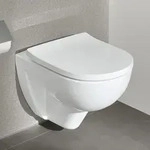 Villeroy & Boch O.novo Tiefsp&uuml;l-WC sp&uuml;lrandlos, wandh&auml;ngend, mit TwistFlush,