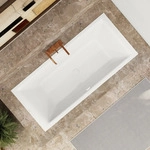 Kaldewei PURO NEXT DUO Mod. 1439 Badewanne 180 x 80 cm, Badewannen, alpinwei&szlig;...