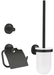 GROHE Start WC-Set 3 in 1, Accessoires, 412042430, matt schwarz