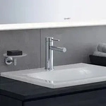 Duravit Circle Einhebel-Waschtischmischer M mit Zugstangen-Ablaufgarnitur,