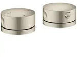 AXOR One 2-Loch Wannenrandarmatur mit Thermostat, Badarmaturen, 48470820, brushed