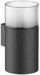 Dornbracht Glashalter Wandmodell komplett, Accessoires, 83401979-33, schwarz matt