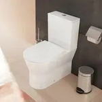 hansgrohe EluPura Original S Stand-WC Set mit horizontalem/vertikalem Ablauf