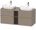 Duravit D-Neo Konsolenwaschtischunterbau f&uuml;r 2 Waschtische 140 x 66,4 cm, 4