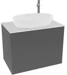 Villeroy & Boch Finion Waschtischunterschrank 80 cm mit Abdeckplatte und LED