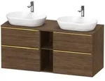 Duravit D-Neo Konsolenwaschtischunterbau f&uuml;r 2 Waschtische 140 x 66,4 cm, 4