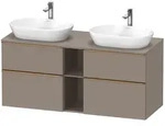 Duravit D-Neo Konsolenwaschtischunterbau f&uuml;r 2 Waschtische 140 x 66,4 cm, 4