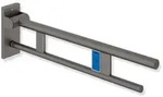HEWI System 900 mobiler St&uuml;tzklappgriff Duo Design A mit Sp&uuml;lausl&ouml;sung (Funk),
