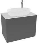 Villeroy & Boch Finion Waschtischunterschrank 80 cm mit Abdeckplatte, Badm&ouml;bel,