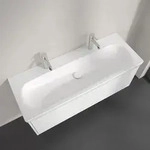 Villeroy & Boch Skyla Doppel-Schrankwaschtisch 120 x 46 cm, ohne &Uuml;berlauf,