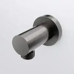 Steinberg Serie 340 Brauseanschlussbogen, Badarmaturen, 340 1660 BGM, brushed...