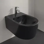 Villeroy & Boch Skyla Bidet wandh&auml;ngend, 37 x 53 cm mit CeramicPlus,...