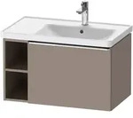 Duravit D-Neo Waschtischunterbau 78,4 x 44 cm, 1 Auszug und links offene...
