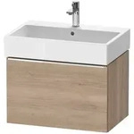 Duravit D-Neo Waschtischunterbau 68,4 x 44 cm, 1 Auszug, Griff chrom, Badm&ouml;bel,
