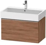 Duravit D-Neo Waschtischunterbau 78,4 x 44 cm, 1 Auszug, Griff edelstahl...