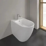 Villeroy & Boch Subway 3.0 Bidet, bodenstehend, Badkeramik, 447100R1, wei&szlig; alpin