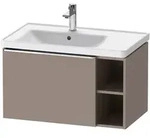 Duravit D-Neo Waschtischunterbau 78,4 x 44 cm, 1 Auszug und rechts offene...
