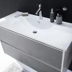 Pelipal Serie 6040 Waschtisch 121 cm, Badkeramik, BME003S12001, wei&szlig; gl&auml;nzend