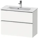 Duravit D-Neo Waschtischunterbau Compact 81 x 62,5 cm, 2 Ausz&uuml;ge, Griff chrom,