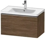 Duravit D-Neo Waschtischunterbau 78,4 x 44 cm, 1 Auszug, Griff edelstahl...