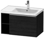 Duravit D-Neo Waschtischunterbau 78,4 x 44 cm, 1 Auszug und links offene...