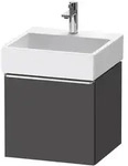Duravit D-Neo Waschtischunterbau 48,4 x 44 cm, 1 Auszug, Griff chrom, Badm&ouml;bel,
