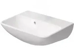 Duravit ME by Starck Handwaschbecken 45 x 32 cm, mit &Uuml;berlauf, ohne Hahnloch,